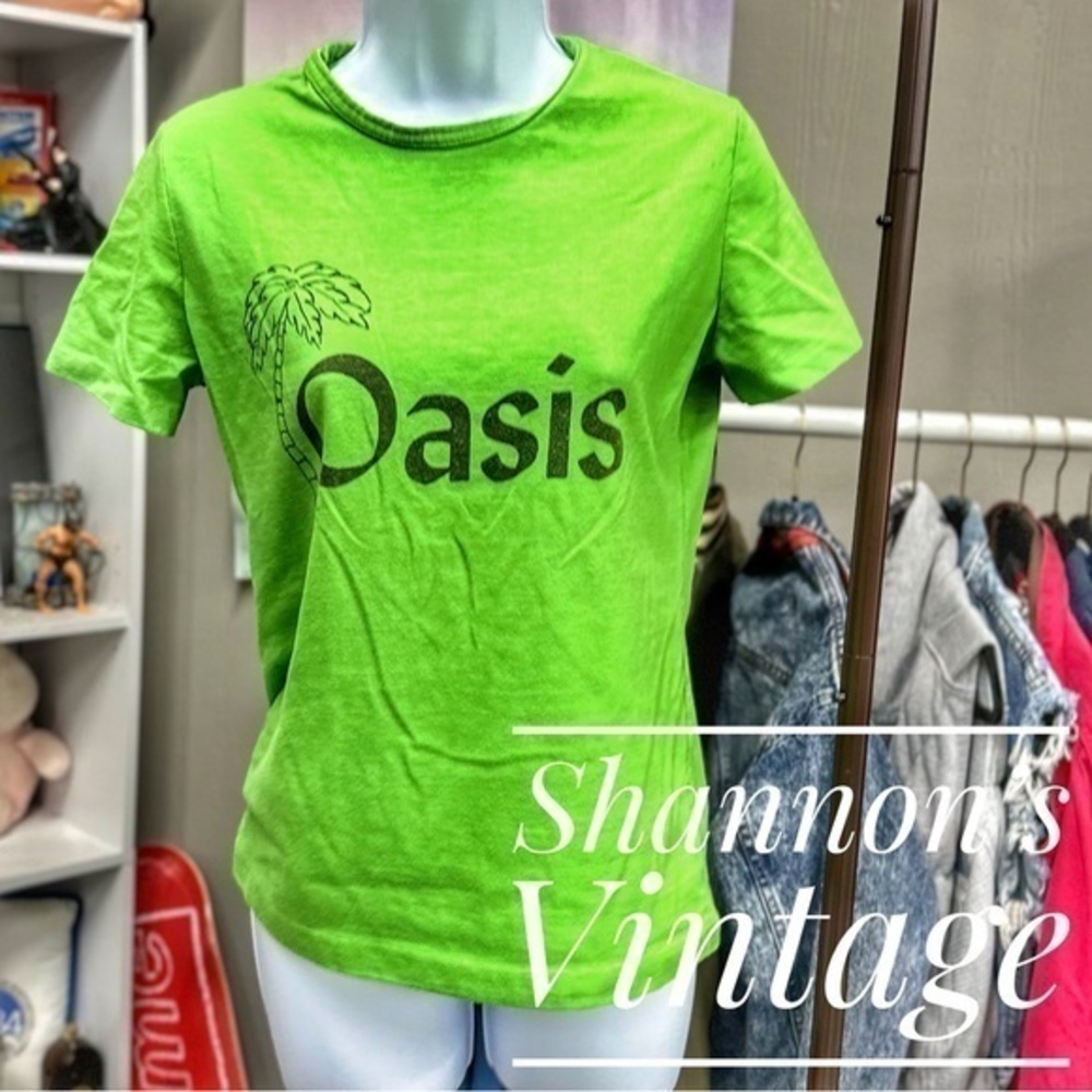 Oasis VNTG single stitch 1980s sz large tee A1